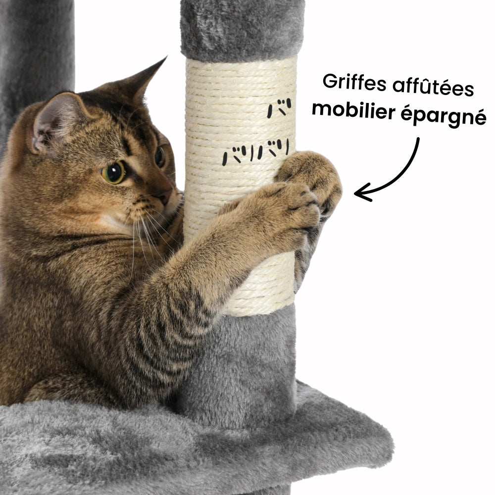 Arbre À Chat Gris Anthracite