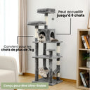 Arbre À Chat Gris Anthracite